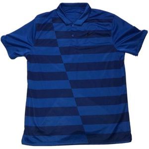 Nike Golf Dri-Fit Short Sleeve Blue Mens Large